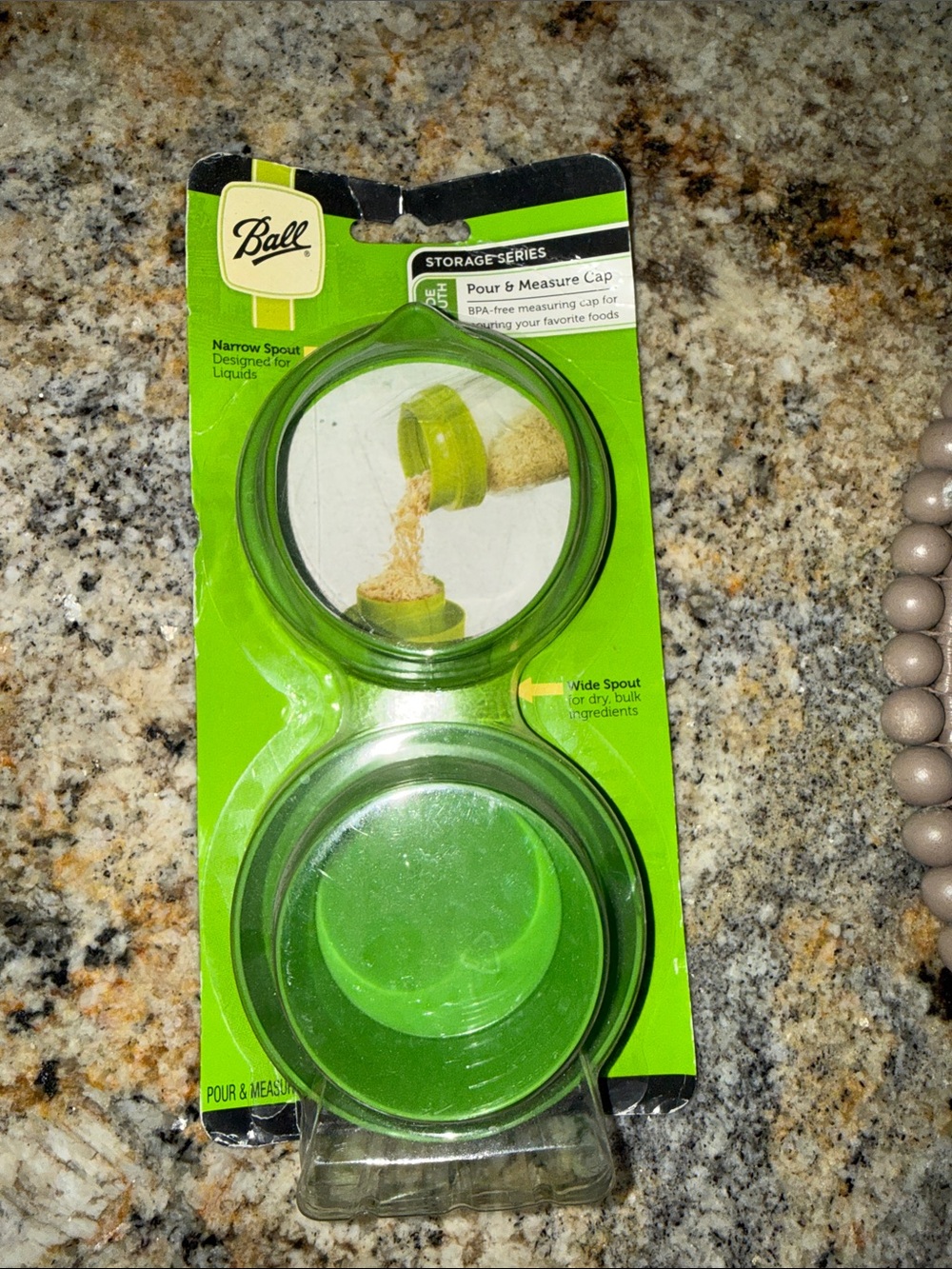 Ball Wide Mouth Pour & Measure Cap